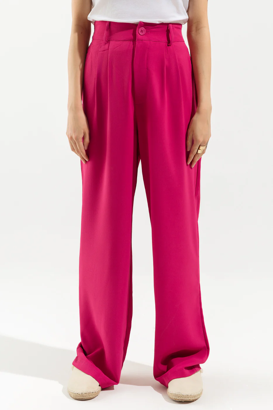 PINK TAILORED PANTS - Image 2