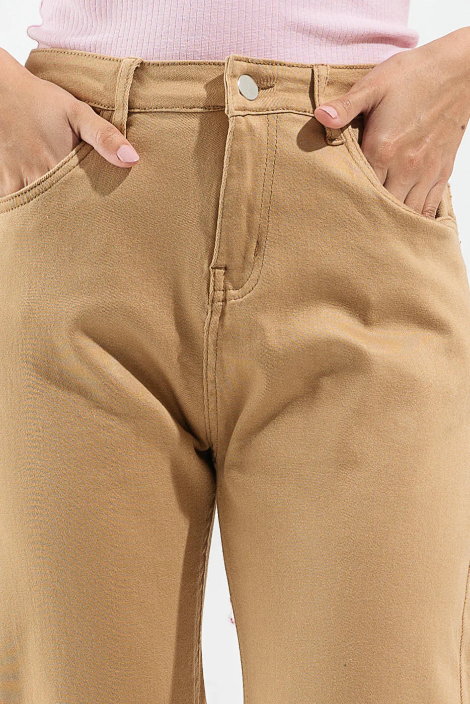 SIDE SLIT FULL LENGTH PANTS - Image 2