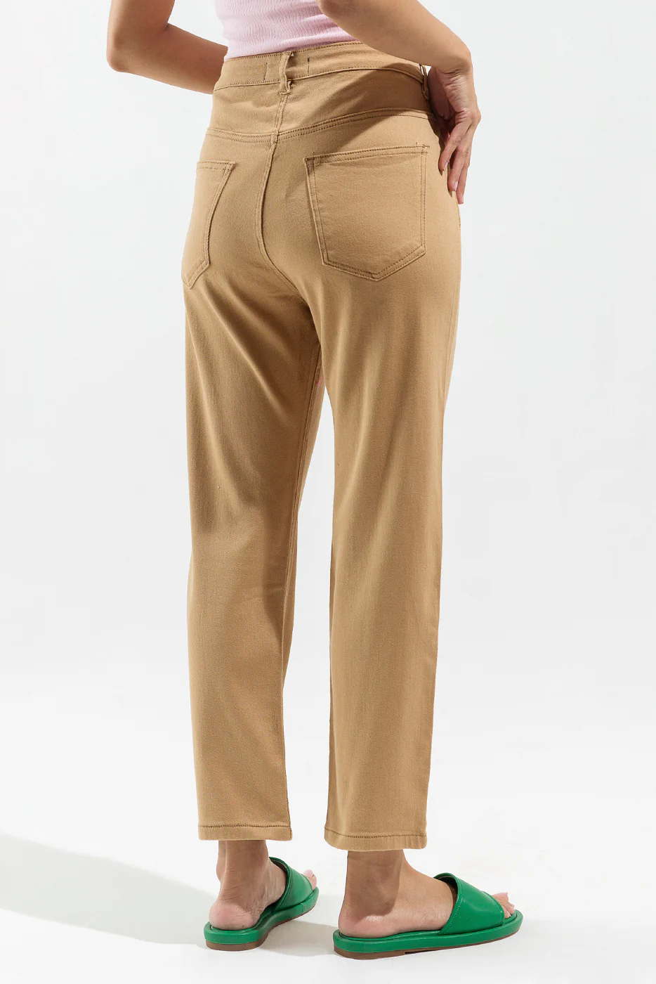 SIDE SLIT FULL LENGTH PANTS - Image 4