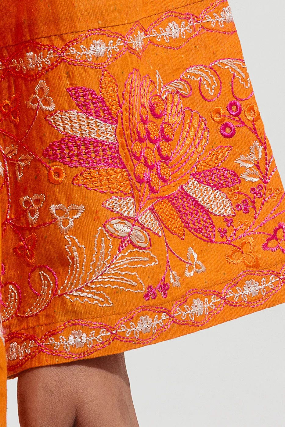 EMBROIDERED MULTI NEPS SHIRT (PRET) - Image 3