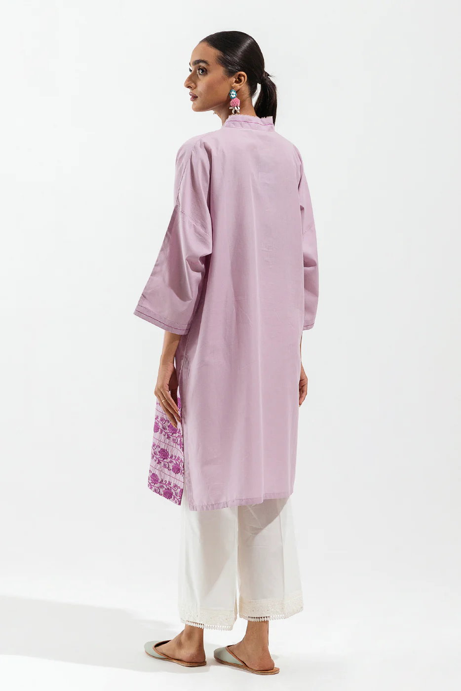 EMBROIDERED LAWN SHIRT (PRET) - Image 3