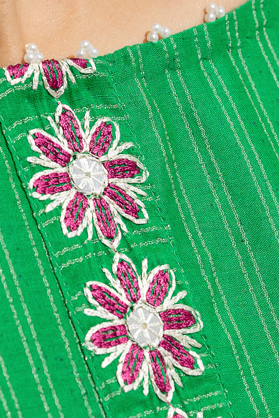 EMBROIDERED MISSOURI SHIRT (PRET) - Image 2