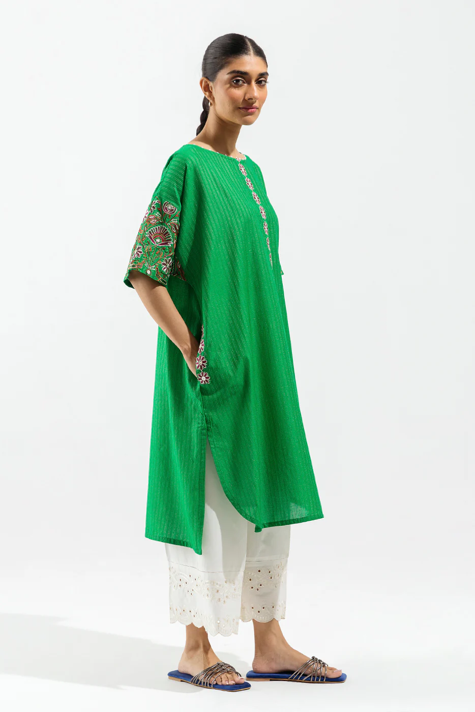 EMBROIDERED MISSOURI SHIRT (PRET) - Image 3