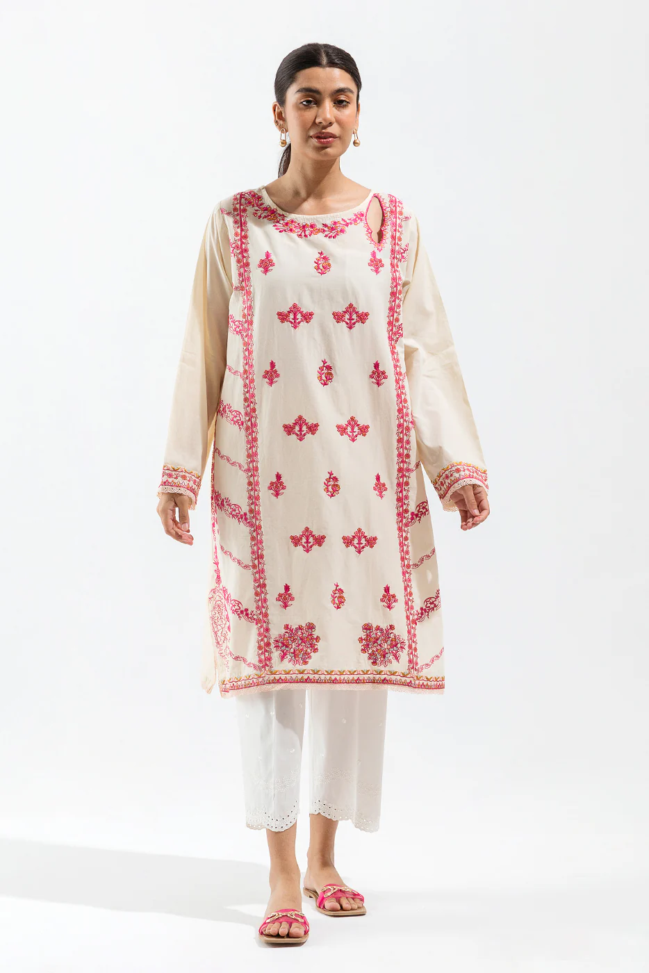 EMBROIDERED LAWN SHIRT (PRET) - Image 2