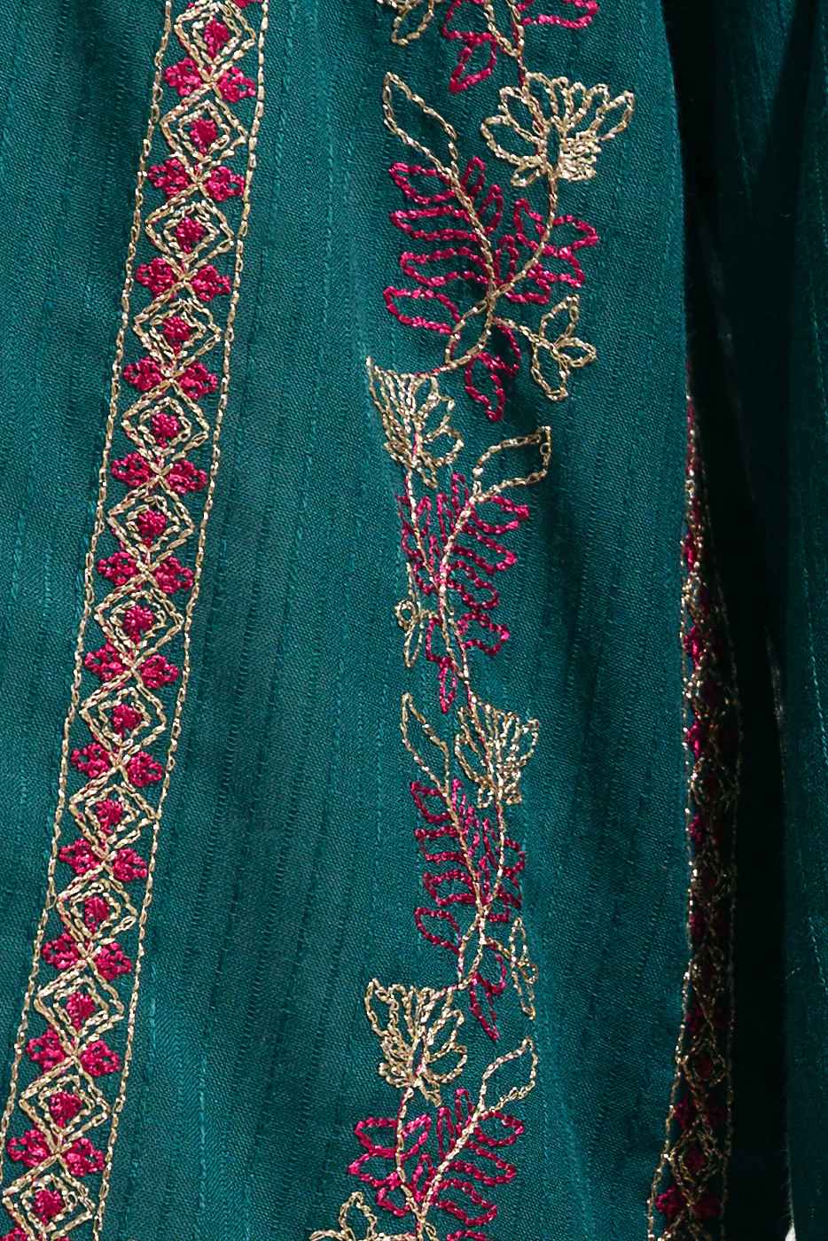 EMBROIDERED MIX SHIRT (LUXURY PRET) - Image 4
