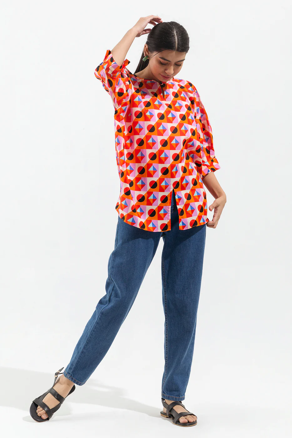 PRINTED LAWN TOP (PRET) - Image 2
