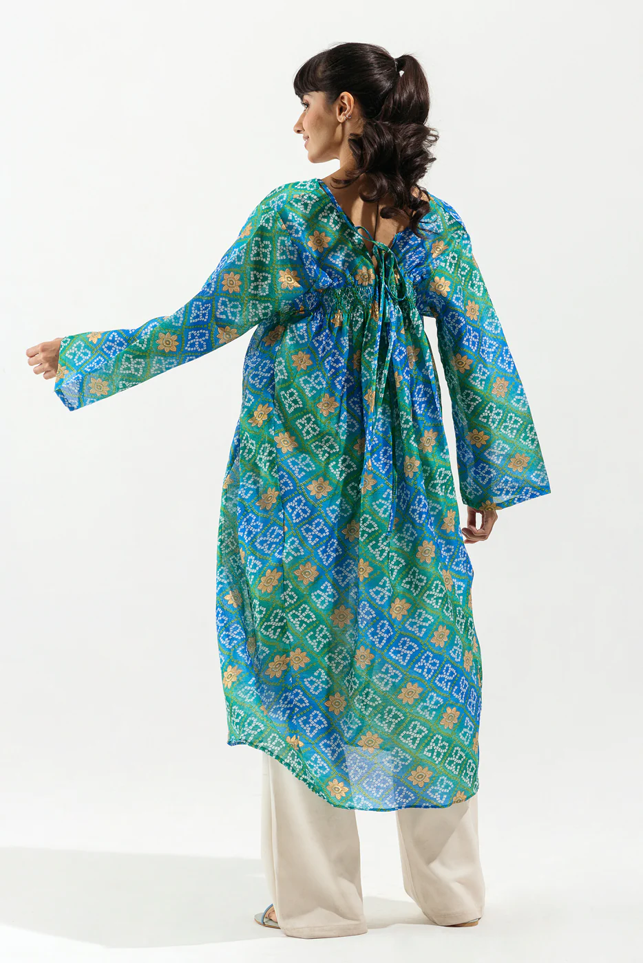 CHUNRI CUTOUT LONG DRESS - Image 2