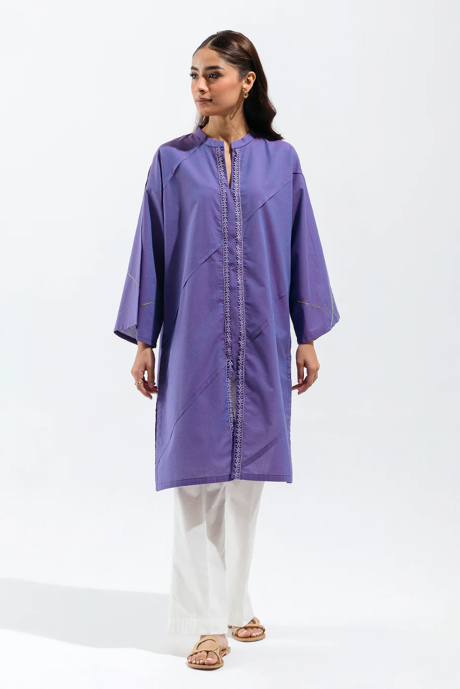 BASIC CHAMBRAY SHIRT (PRET) - Image 2