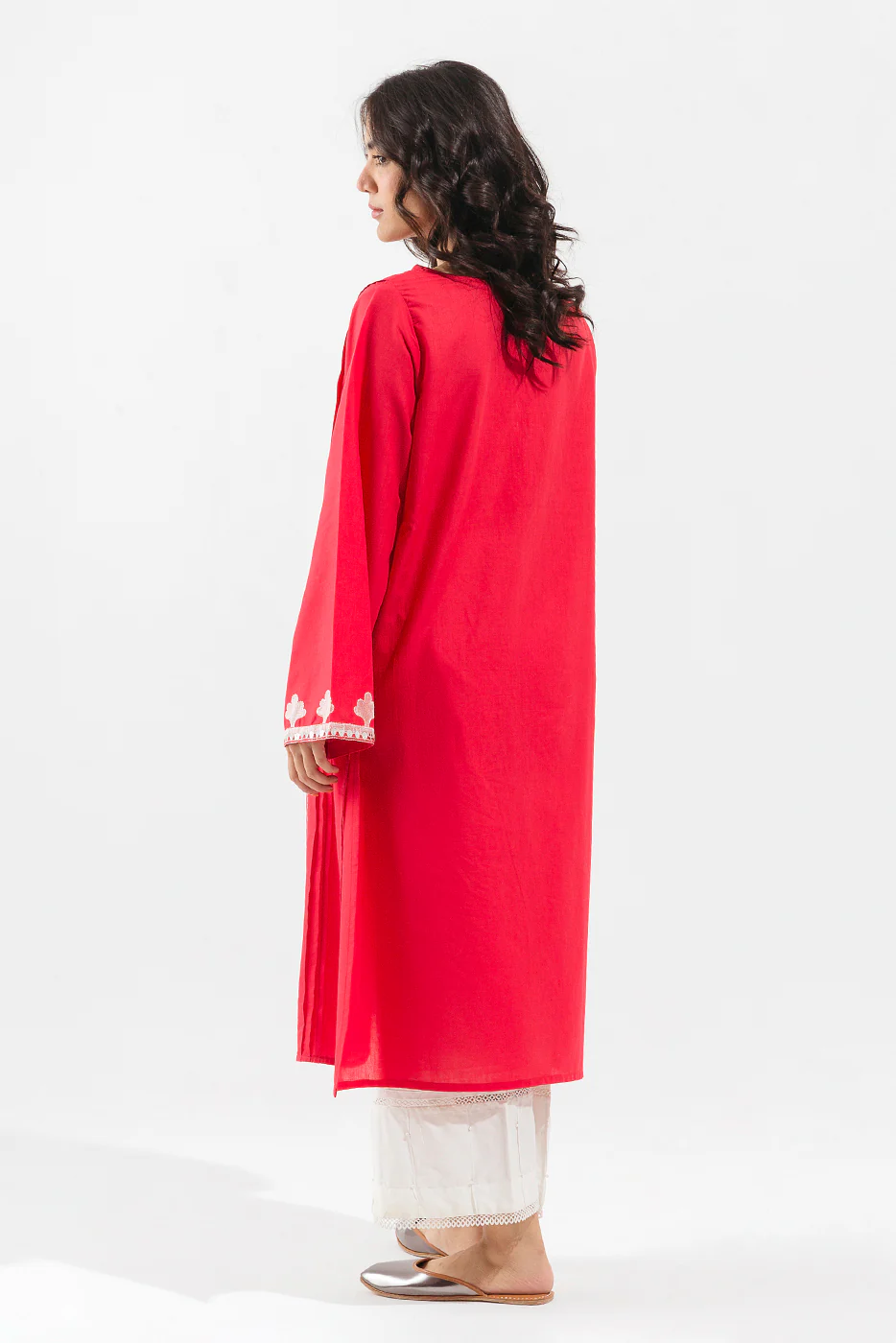 EMBROIDERED LAWN SHIRT (PRET) - Image 2