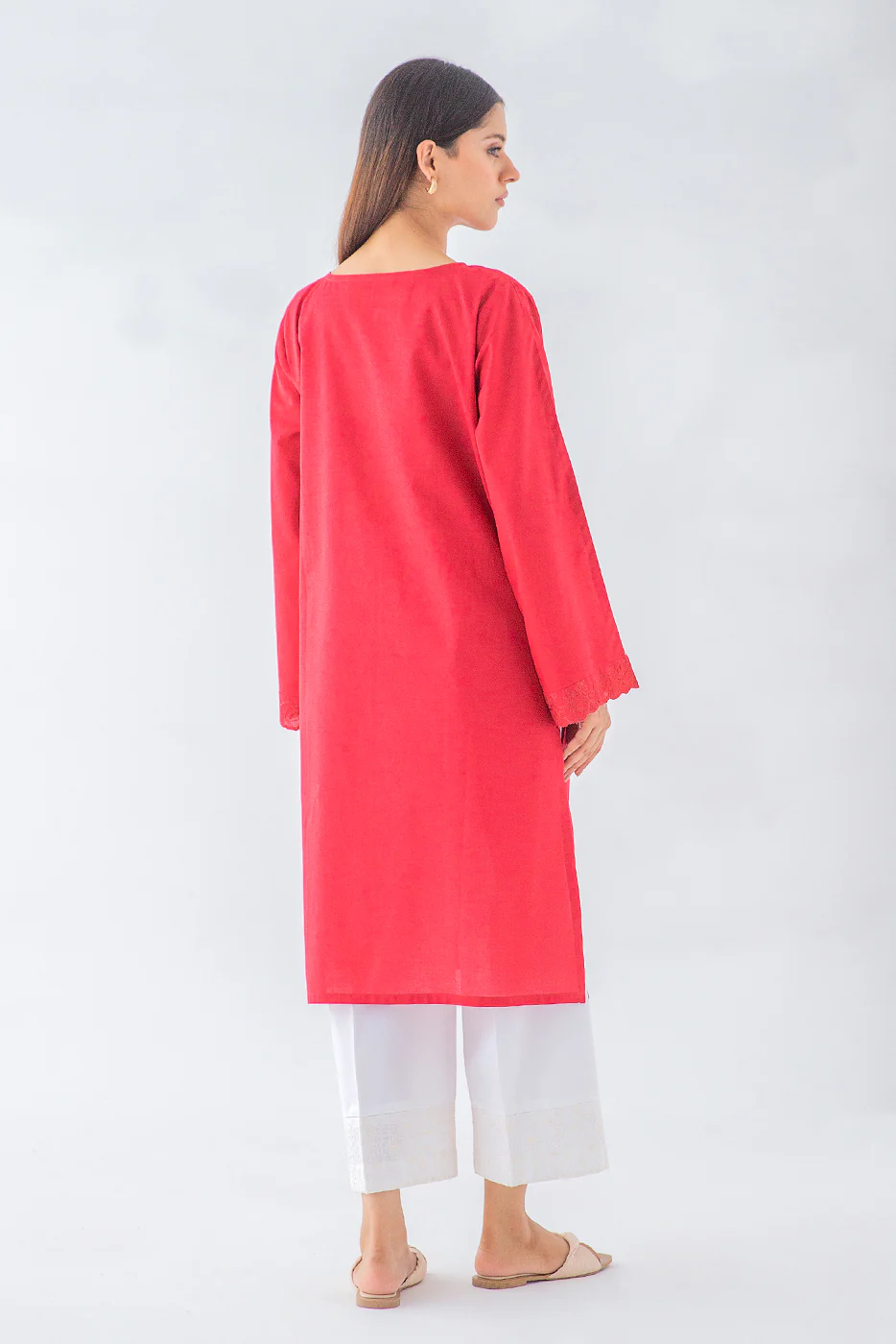 EMBROIDERED LAWN SHIRT (PRET) - Image 3