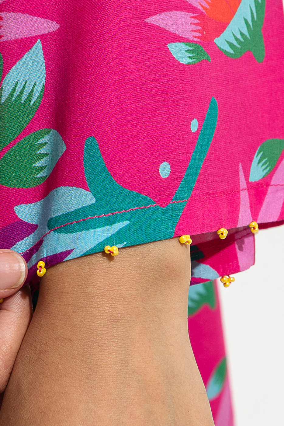PRINTED LAWN SHIRT(PRET) - Image 3