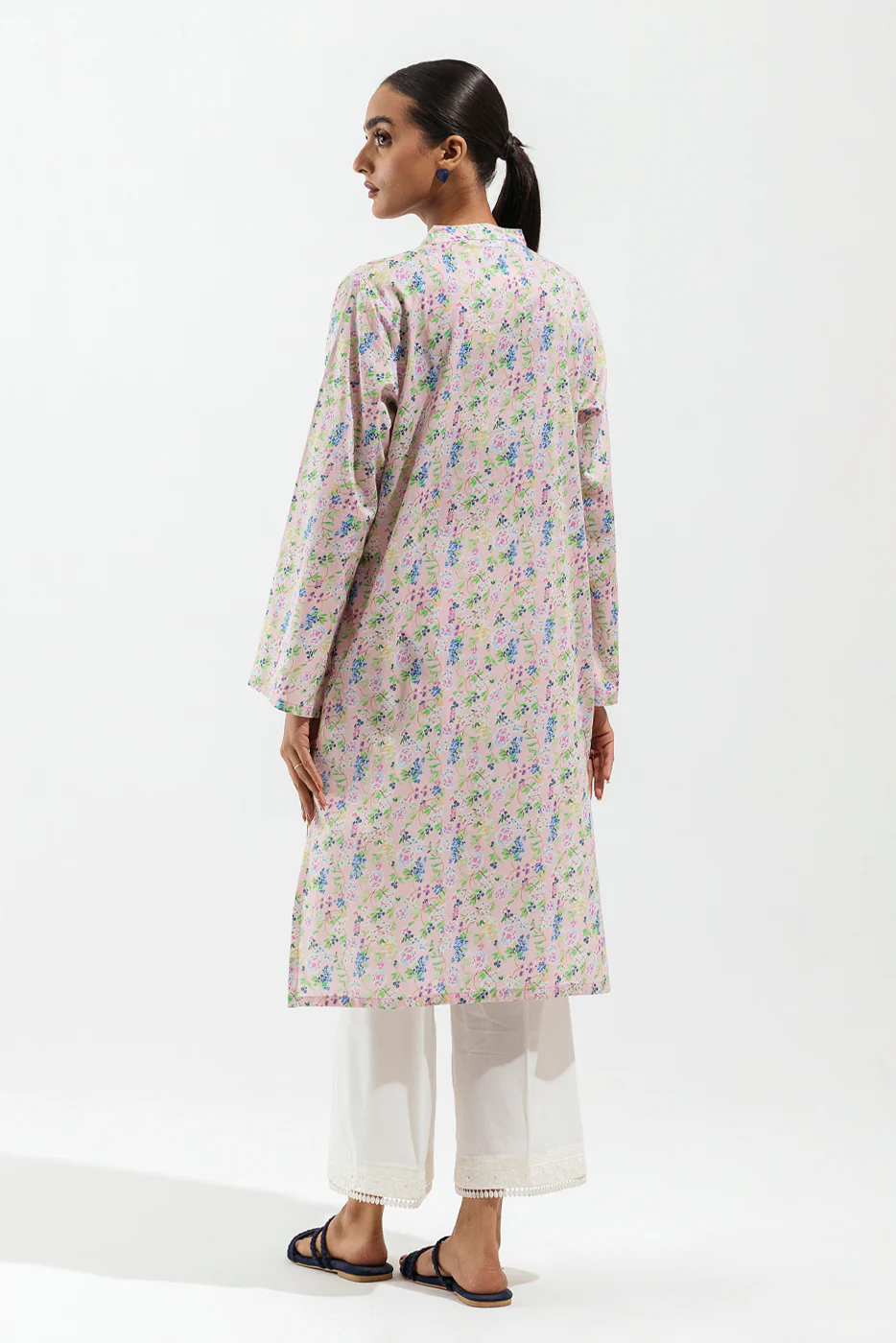 PRINTED LAWN SHIRT (PRET) - Image 3