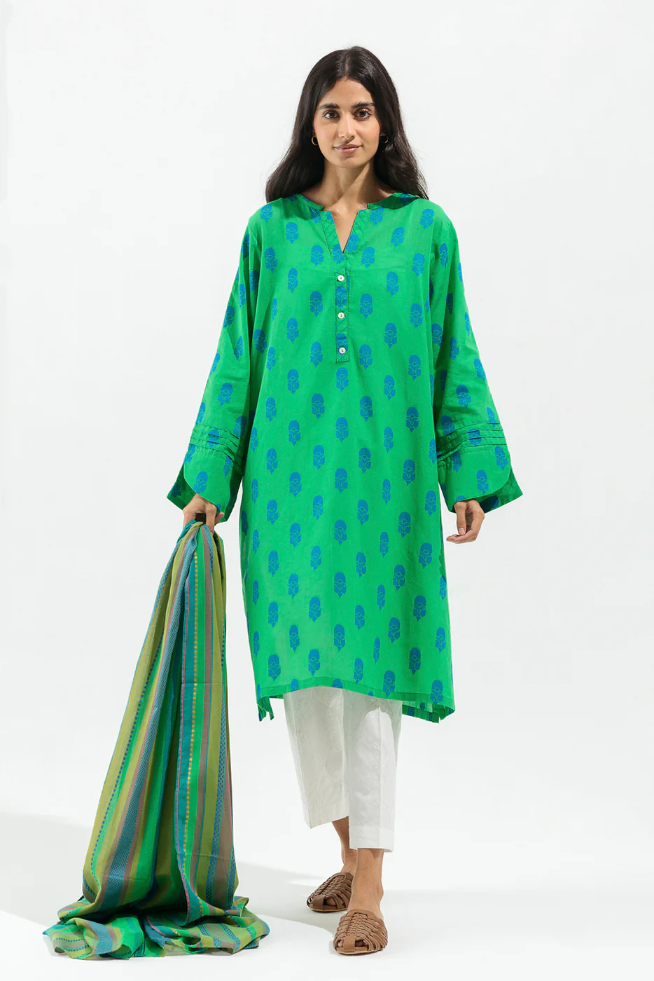 BASIC JACQUARD SHIRT (PRET) - Image 2