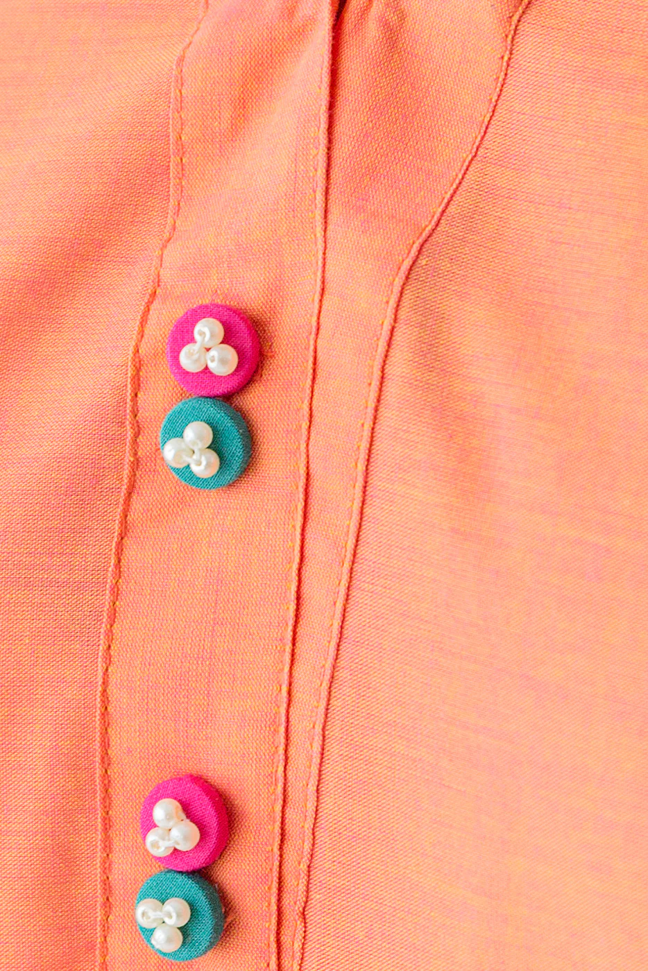 EMBROIDERED CHAMBRAY SHIRT (PRET) - Image 2
