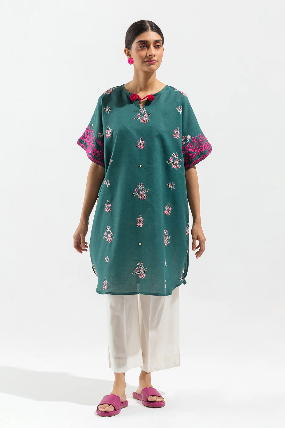 EMBROIDERED LAWN SHIRT (PRET) - Image 2