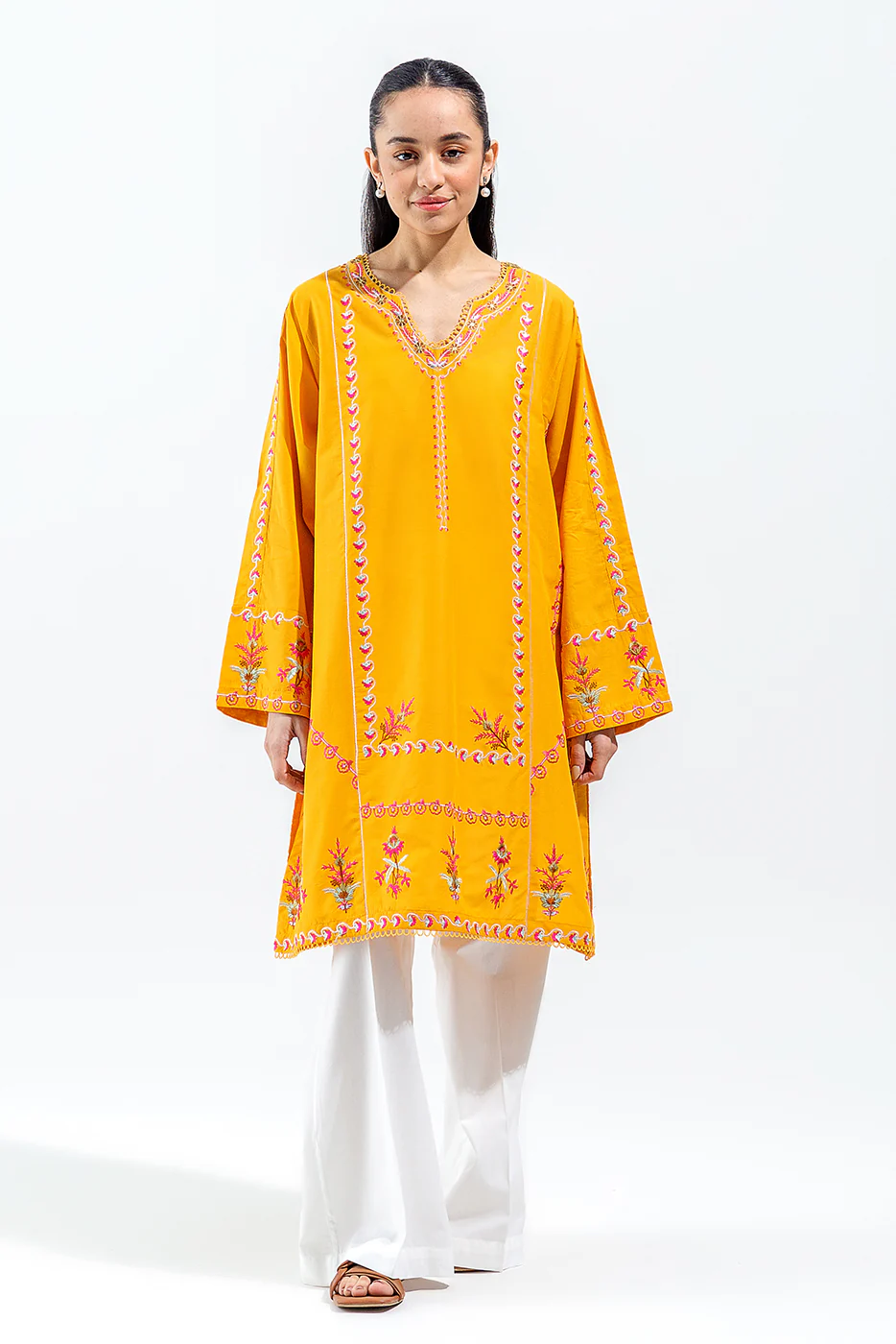 EMBROIDERED LAWN SHIRT (PRET) - Image 3