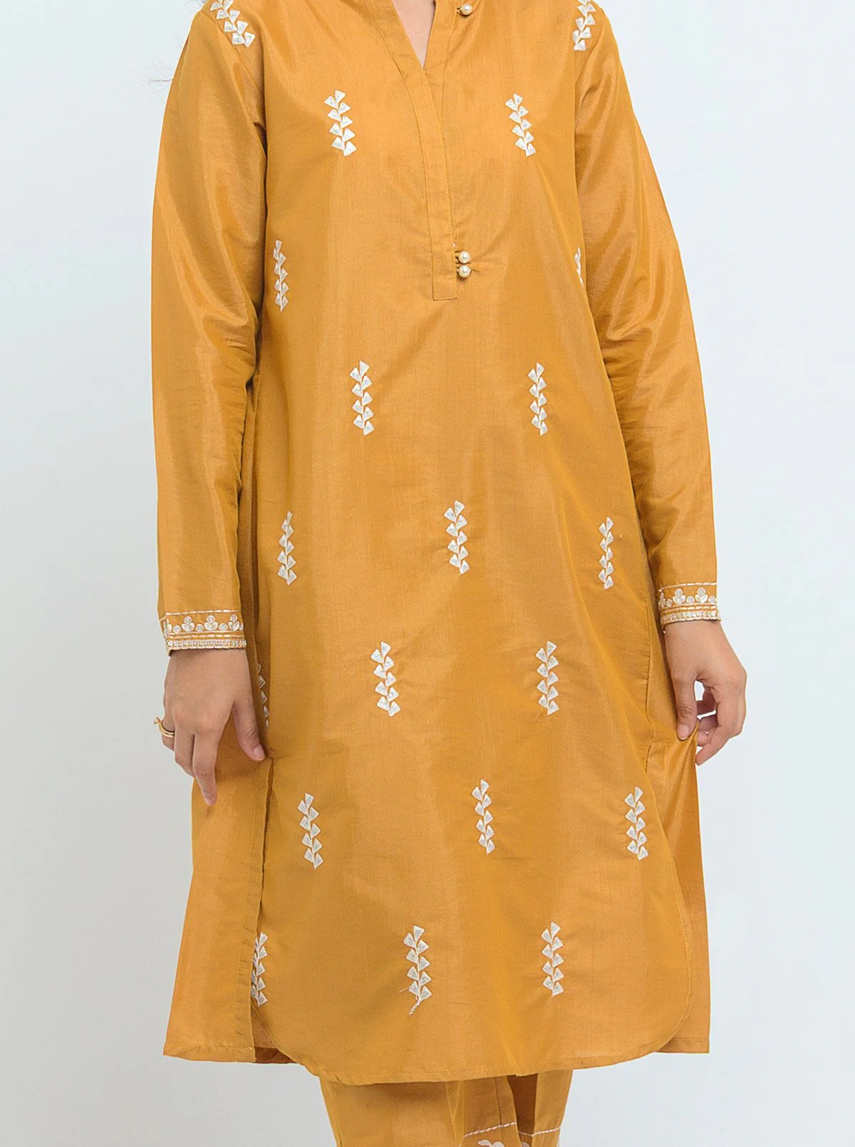 Embroidered Shirt With Pant - Image 2