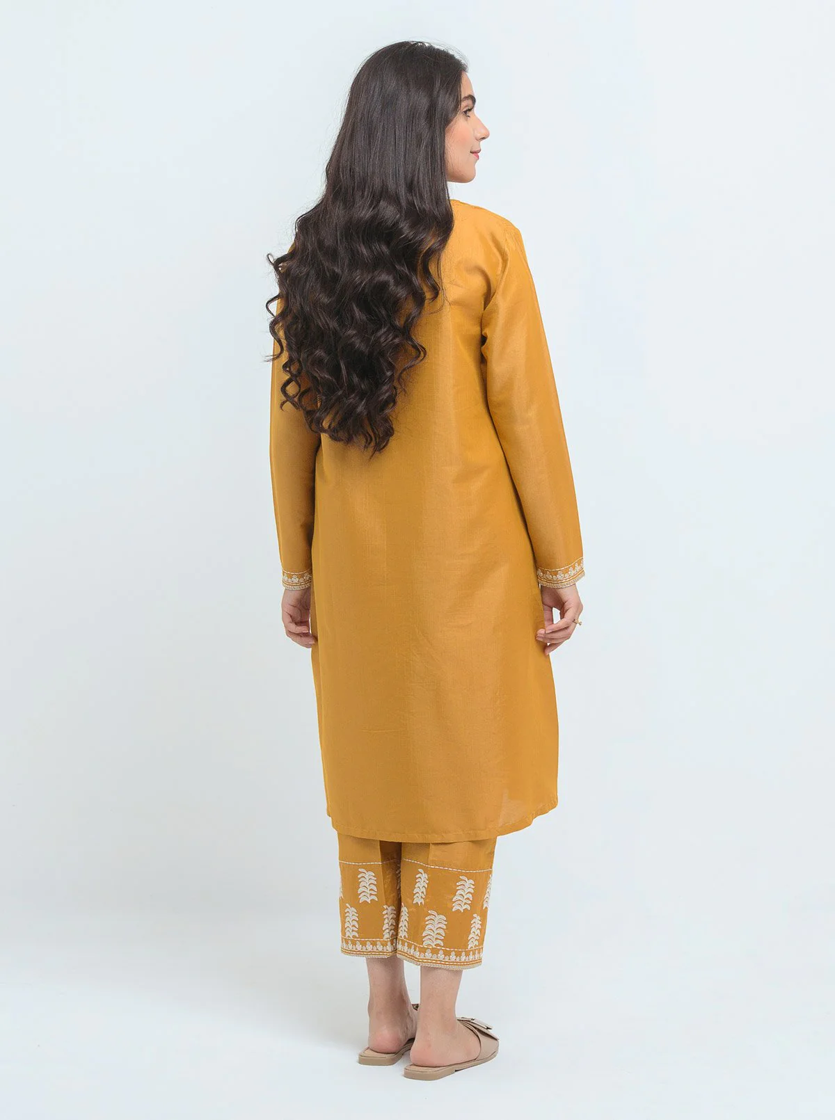 Embroidered Shirt With Pant - Image 3