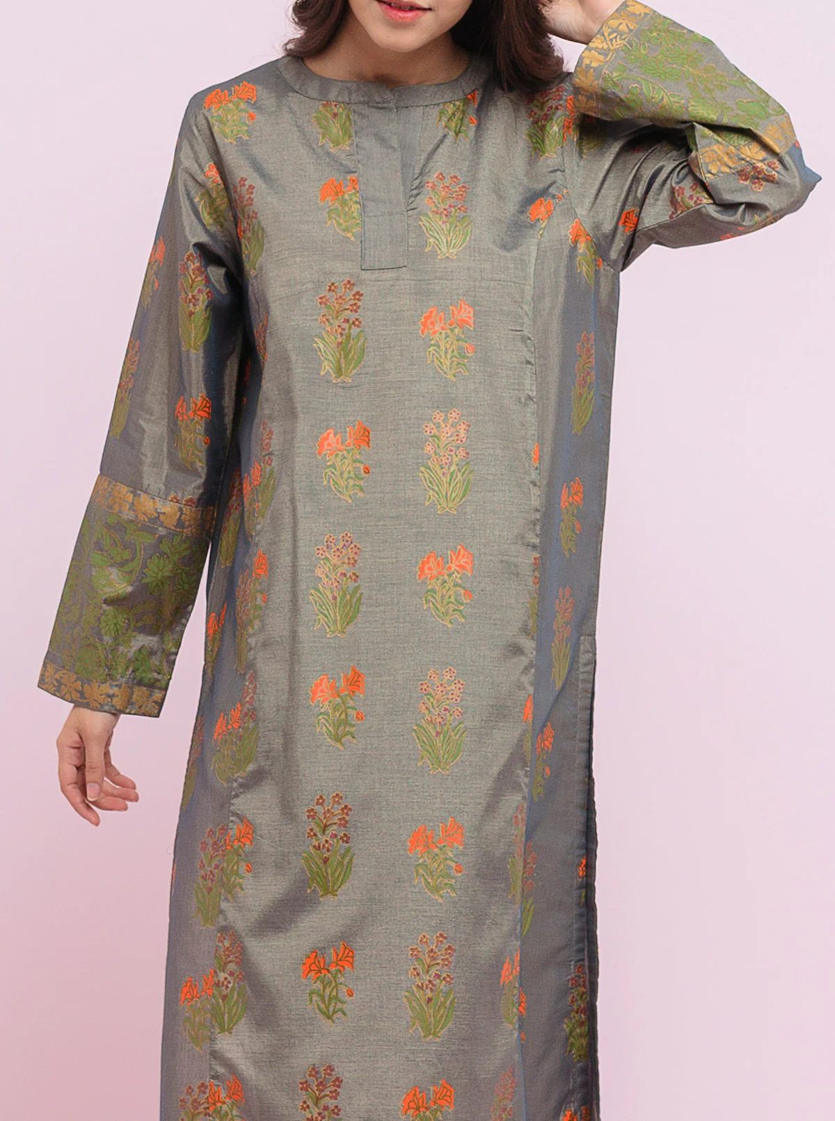 Embroidered Shirt With Pant - Image 2