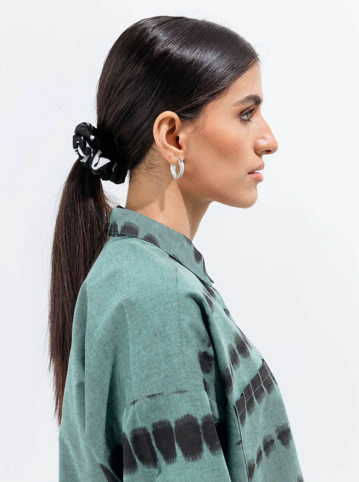 TIE DYE COLLAR SHIRT - Image 4