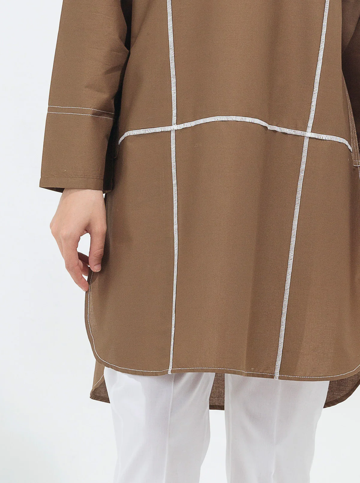 BASIC CAMBRIC SHIRT (PRET) - Image 2