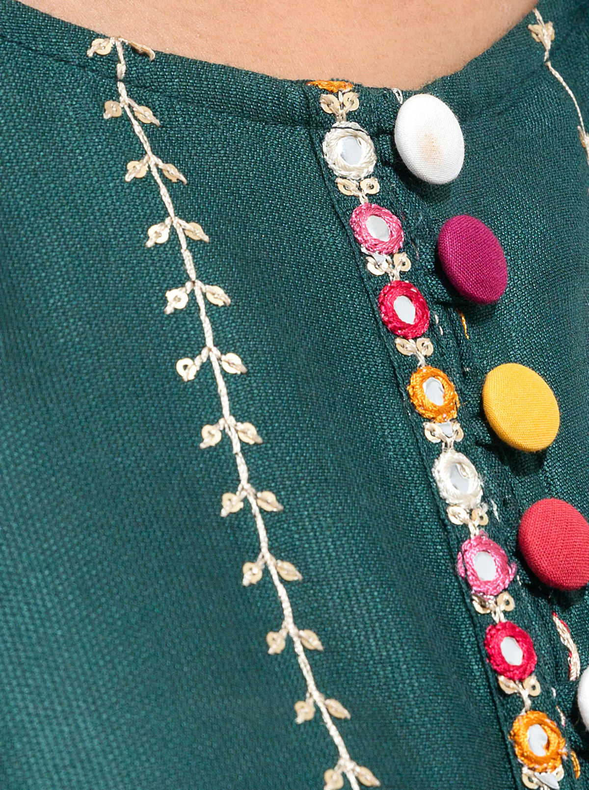 EMBROIDERED SHIRT WITH DUPATTA - Image 3