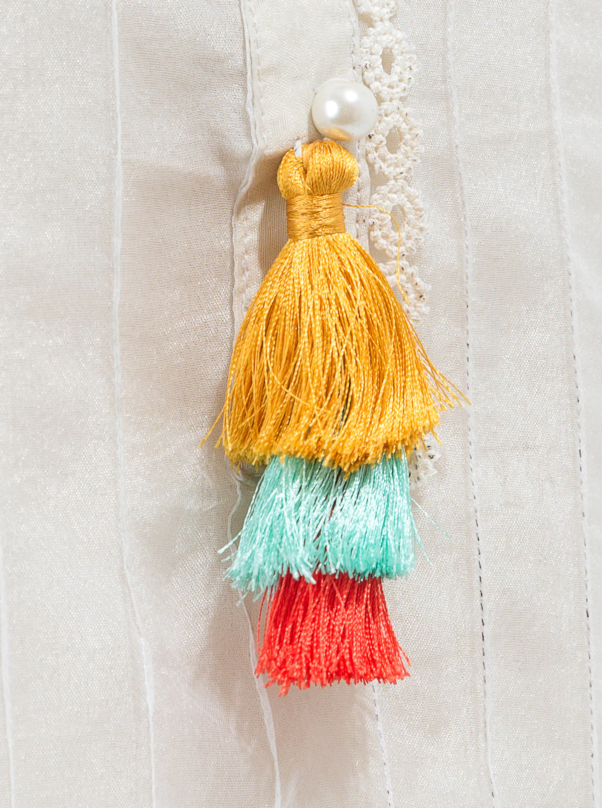 EMBROIDERED SHIRT WITH DUPATTA - Image 4