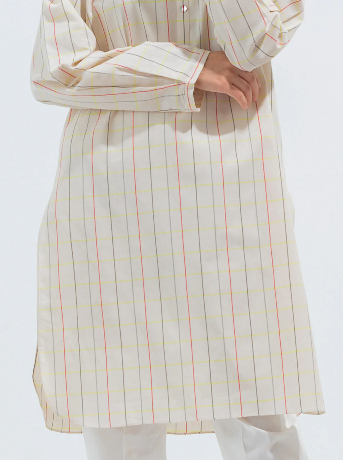 BASIC YARN DYED SHIRT (PRET) - Image 2