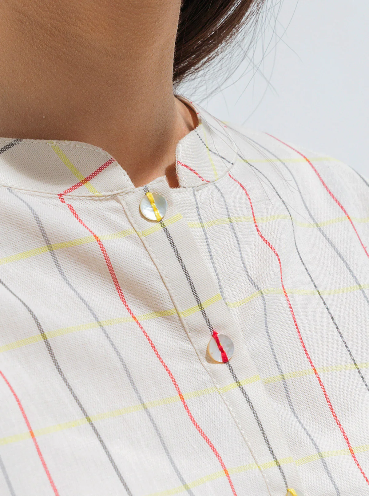 BASIC YARN DYED SHIRT (PRET) - Image 3