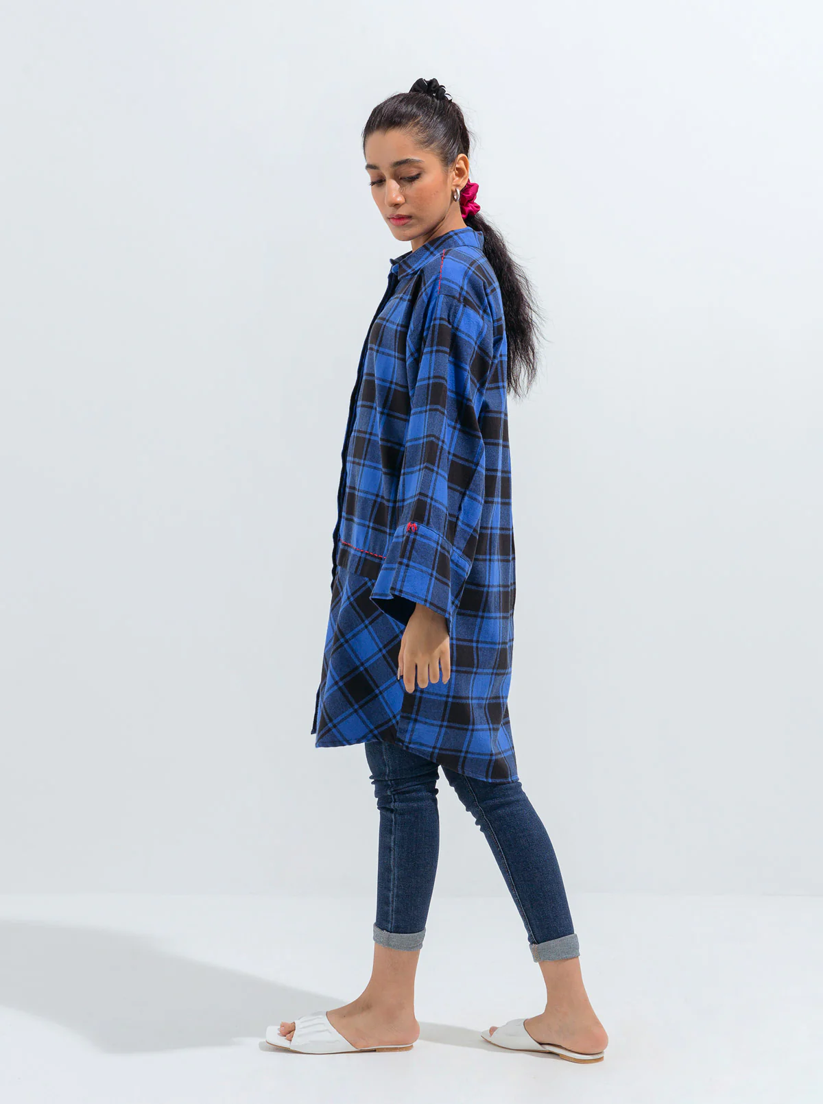 BASIC FLANNEL SHIRT (PRET) - Image 3