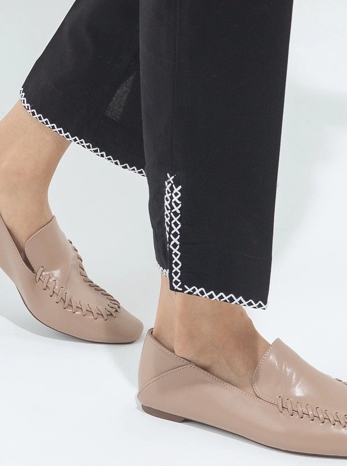 BASIC STRAIGHT PANTS - Image 2