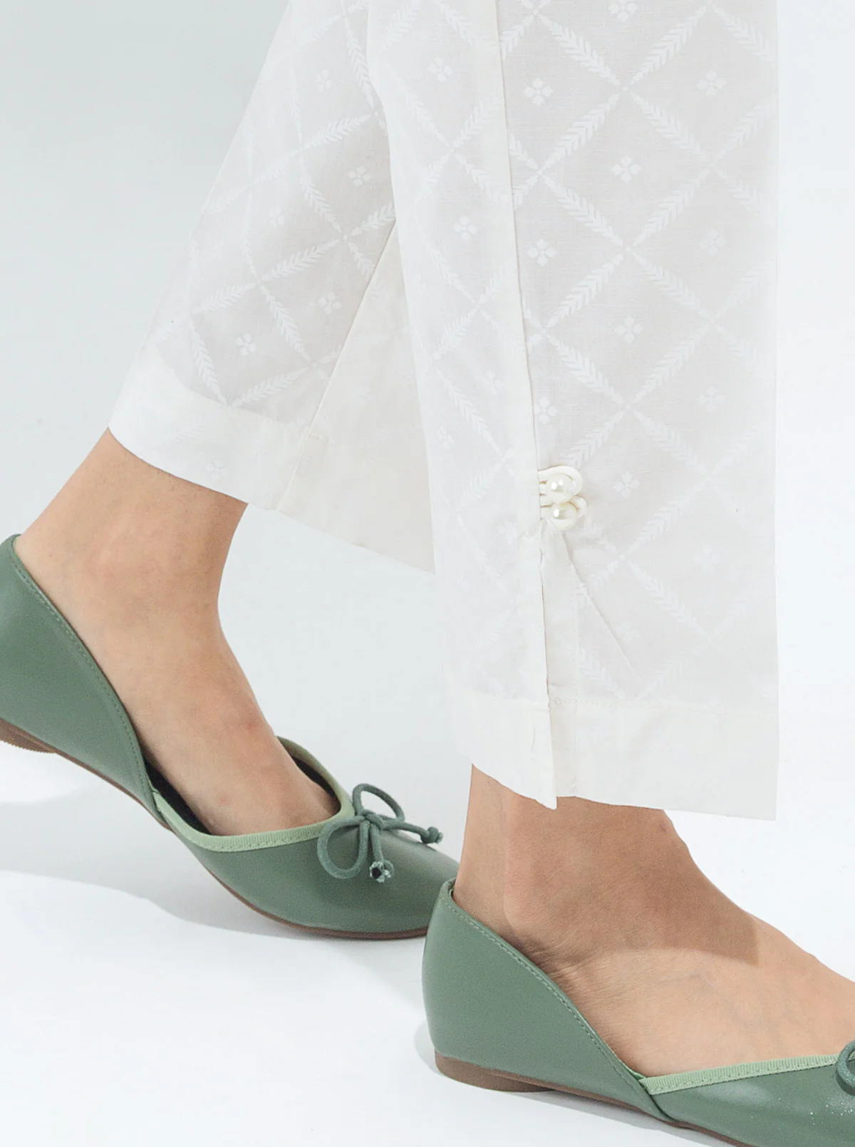 BASIC STRAIGHT PANTS - Image 2