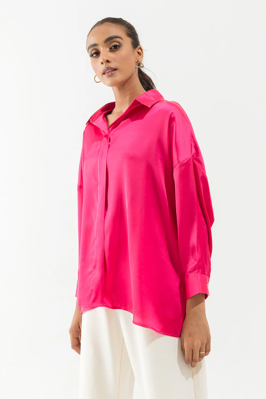 PINK SILK TOP - Image 3