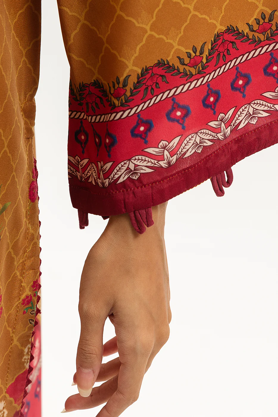 PRINTED CREPE SHIRT (LUXURY PRET) - Image 4