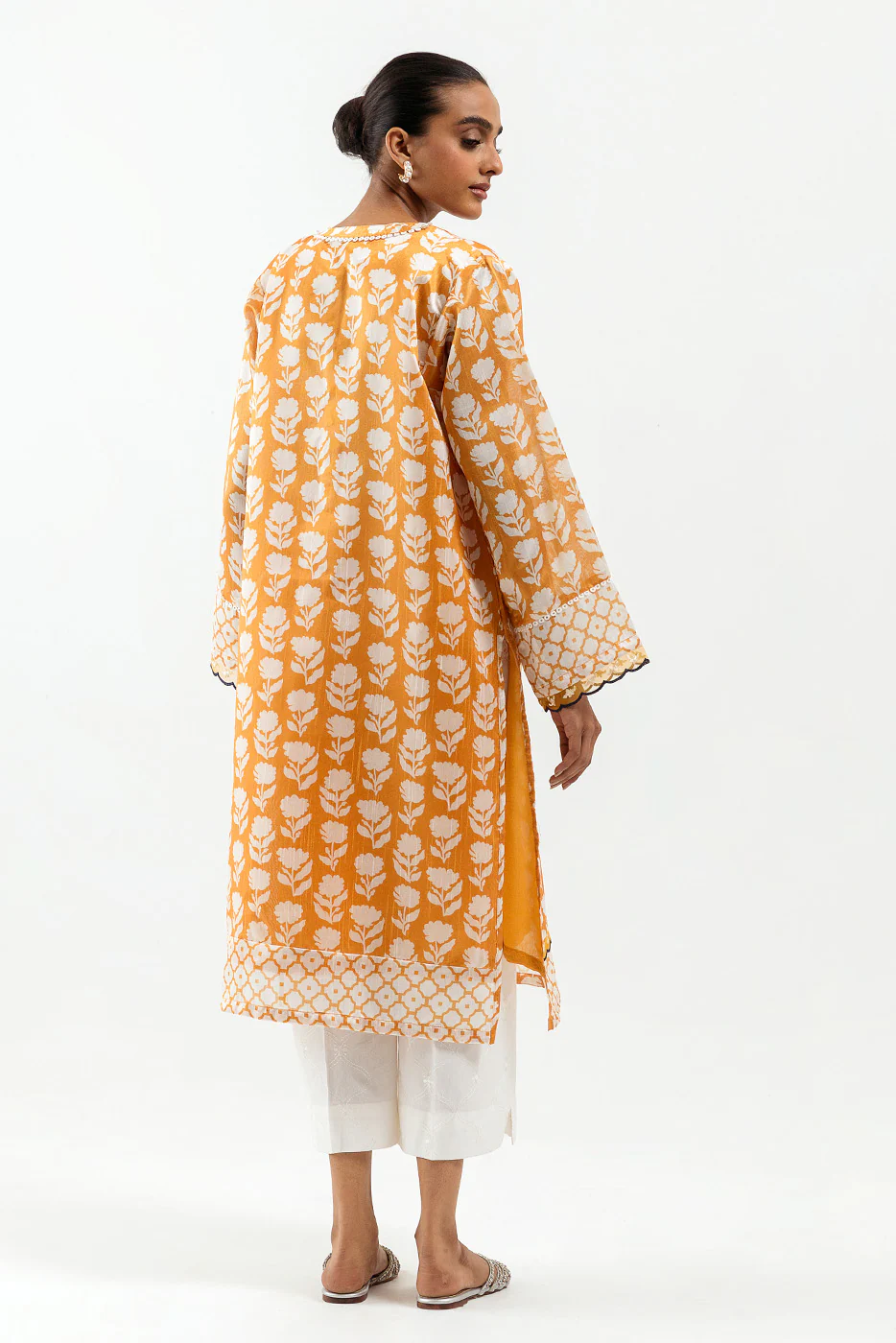 PRINTED ORGANZA SHIRT (LUXURY PRET) - Image 3