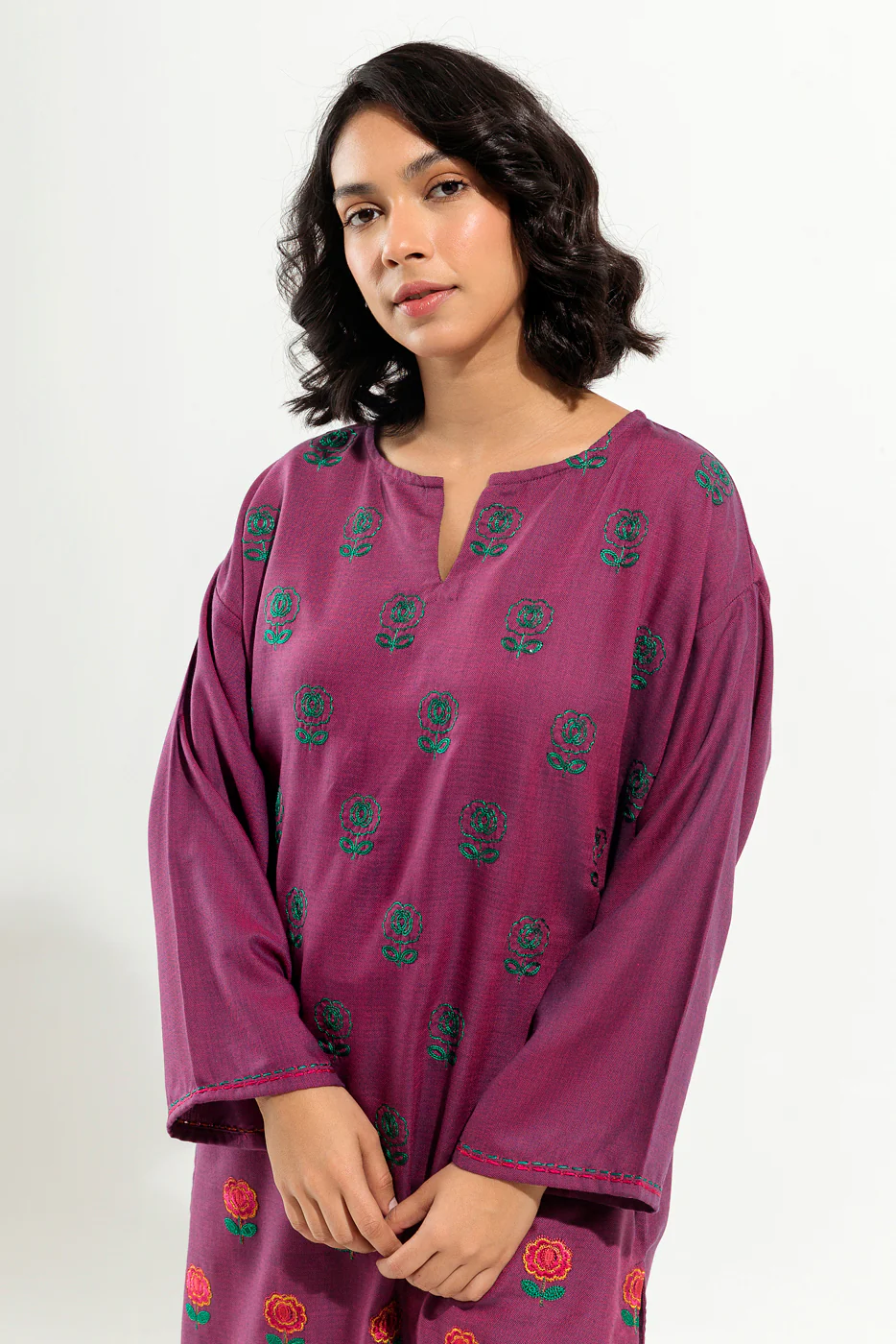 EMBROIDERED SHIRT (PRET)