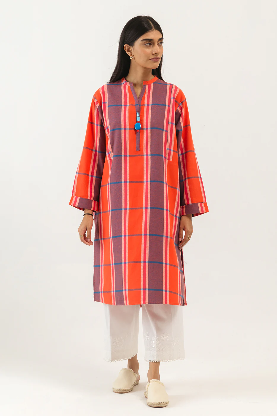 BASIC YARN DYED SHIRT (PRET) - Image 2