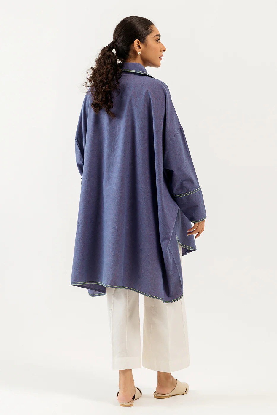 BASIC CHAMBRAY SHIRT (PRET) - Image 4