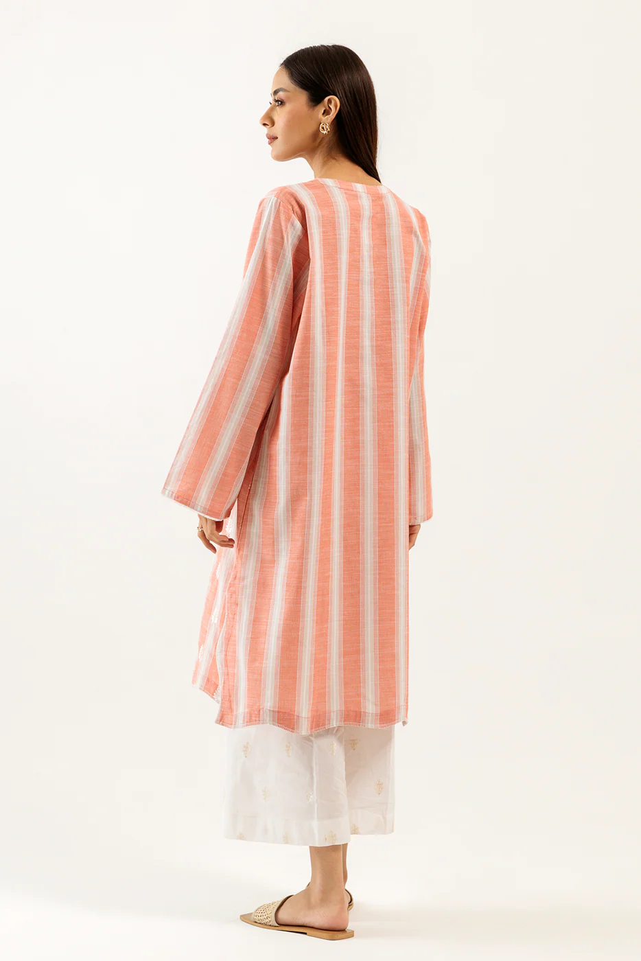 BASIC YARN DYED SHIRT (PRET) - Image 2