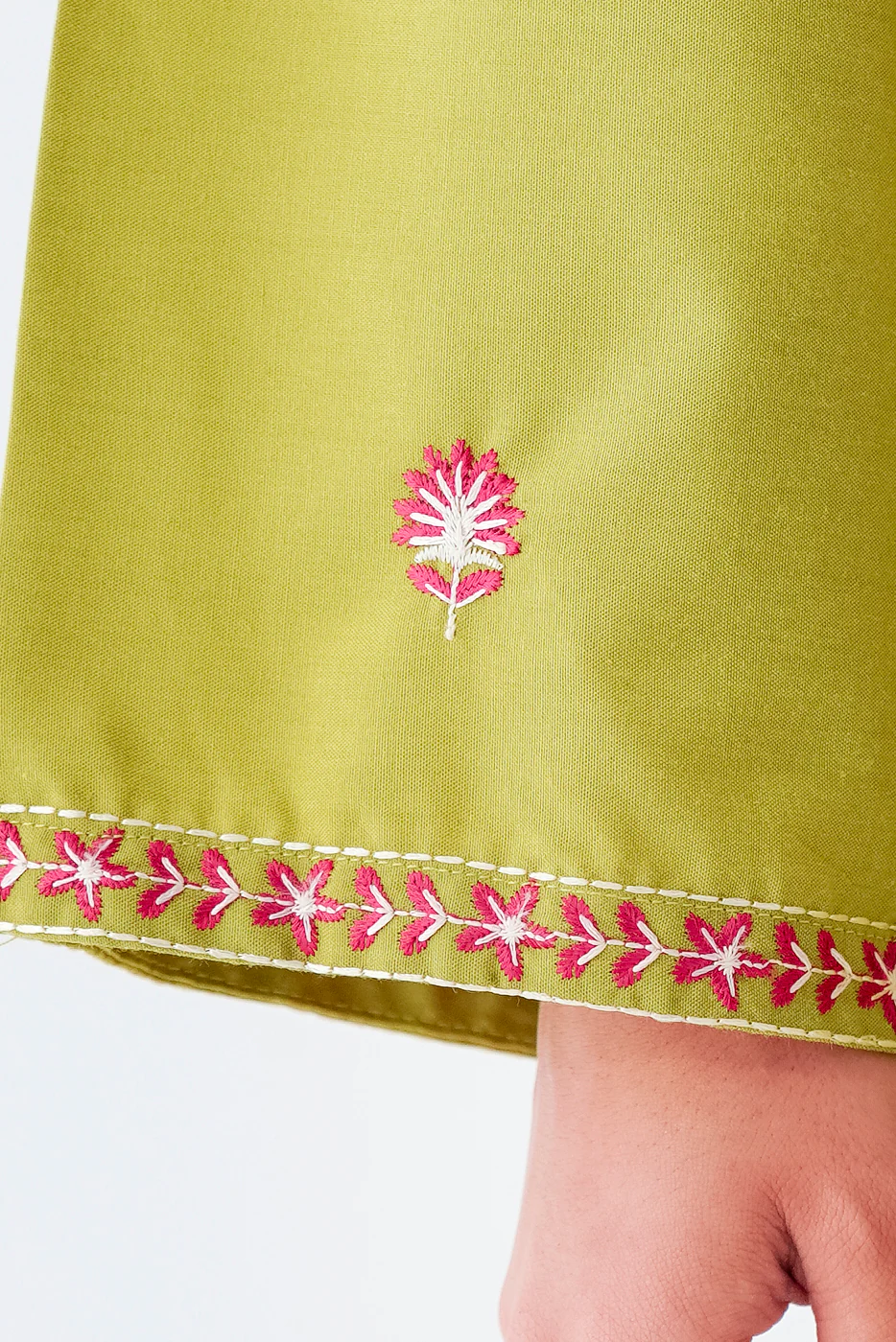 EMBROIDERED  SHIRT (PRET) - Image 4