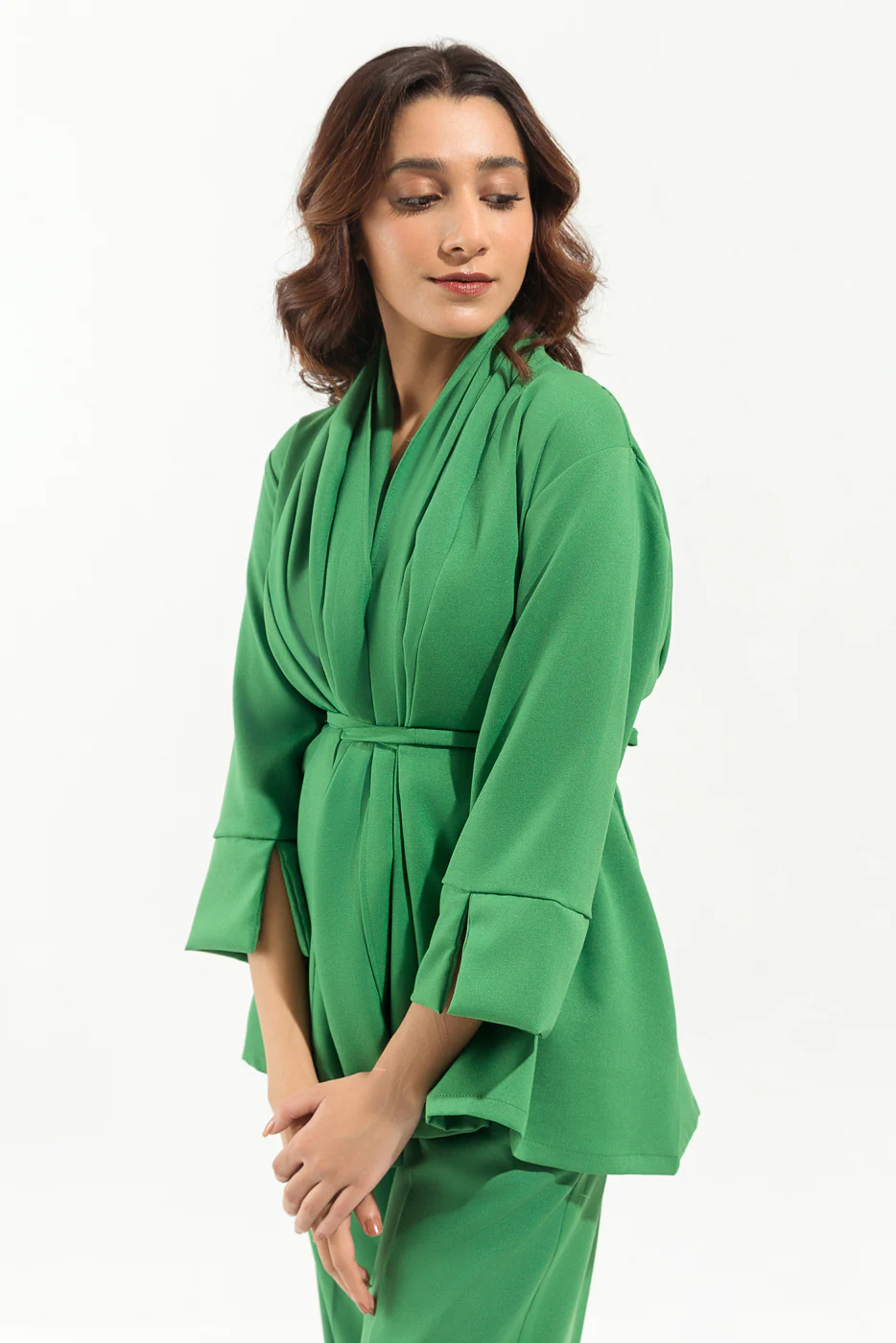 GREEN BOW TIE CO-ORD SET - Image 4