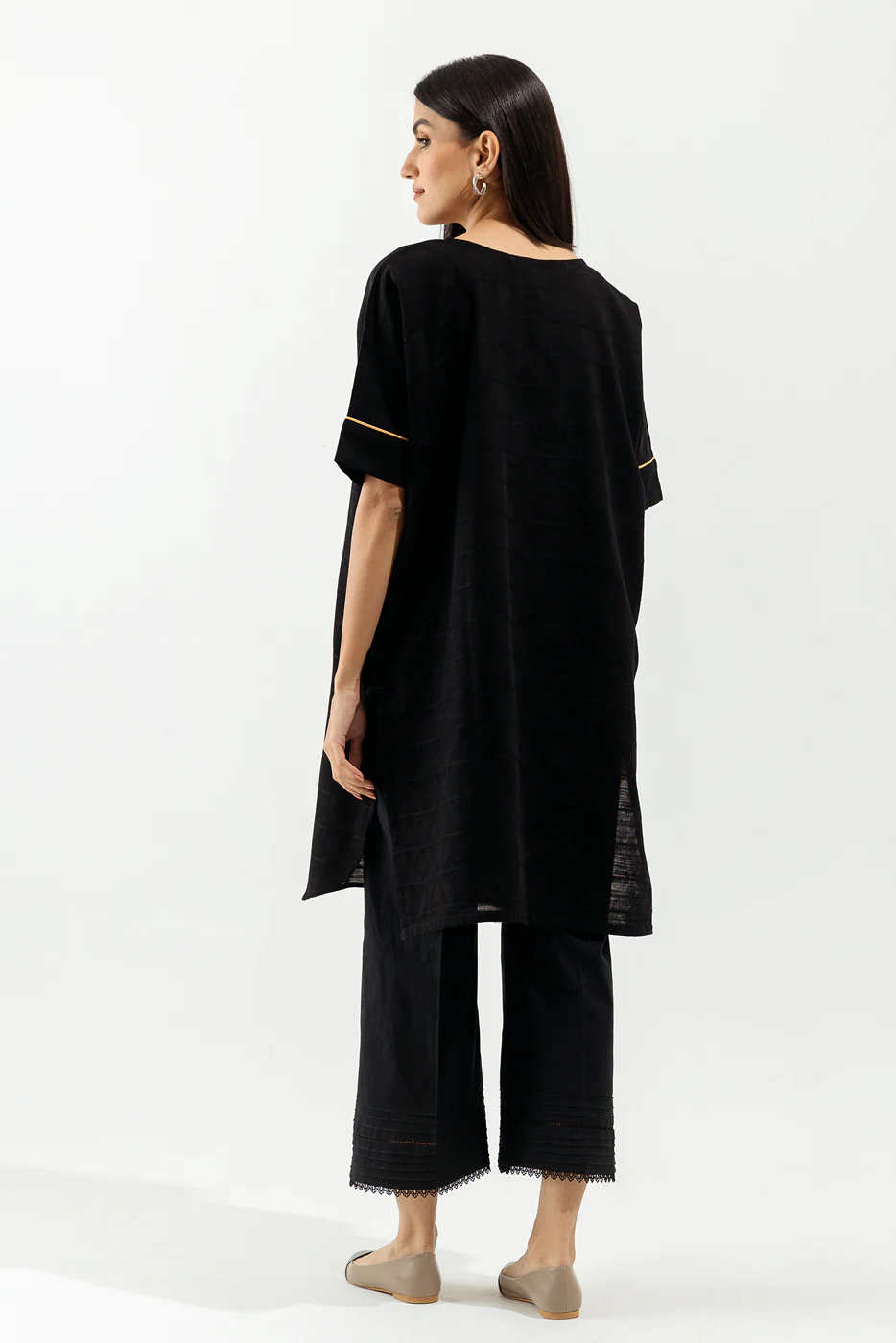 BASIC JACQUARD SHIRT (PRET) - Image 4