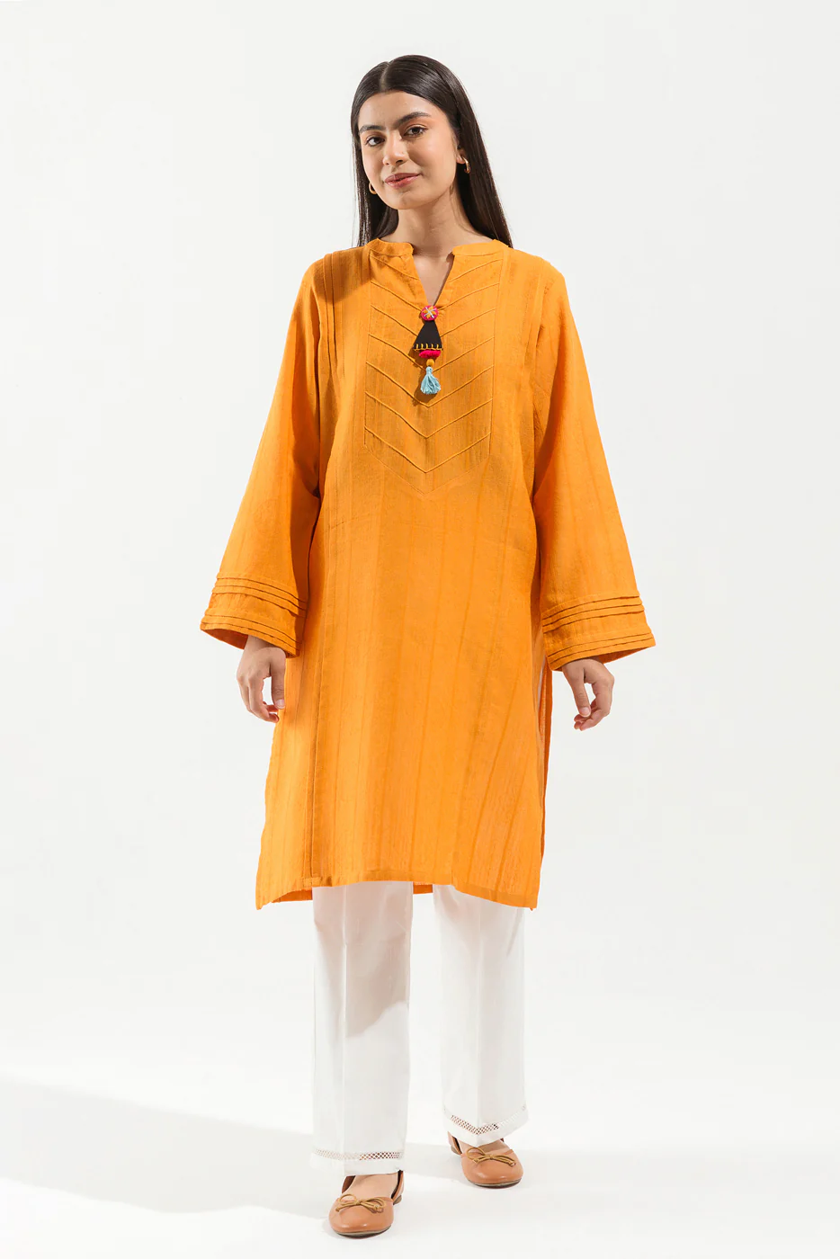 BASIC JACQUARD SHIRT (PRET) - Image 2