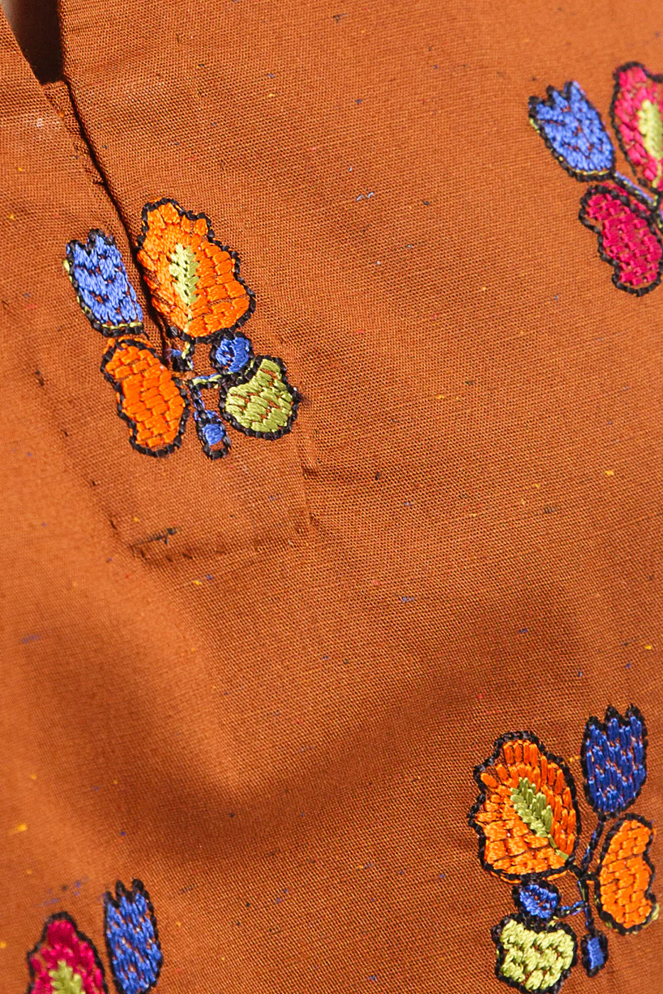 EMBROIDERED MULTI NEPS SHIRT (PRET) - Image 4