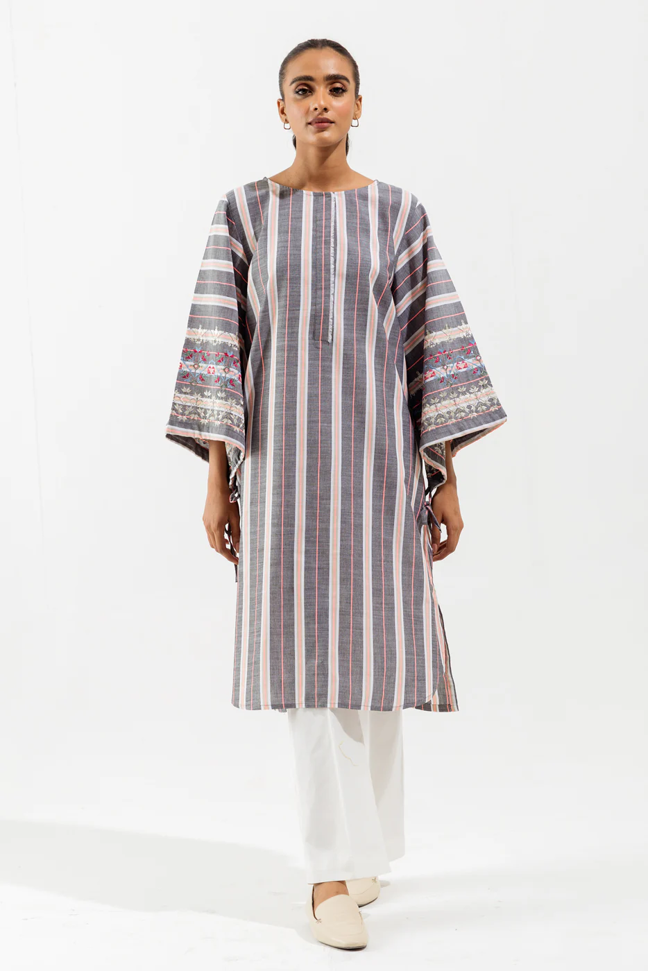 BASIC YARN DYED SHIRT (PRET) - Image 2
