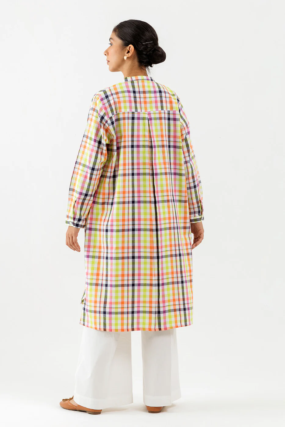BASIC FLANNEL SHIRT (PRET) - Image 3