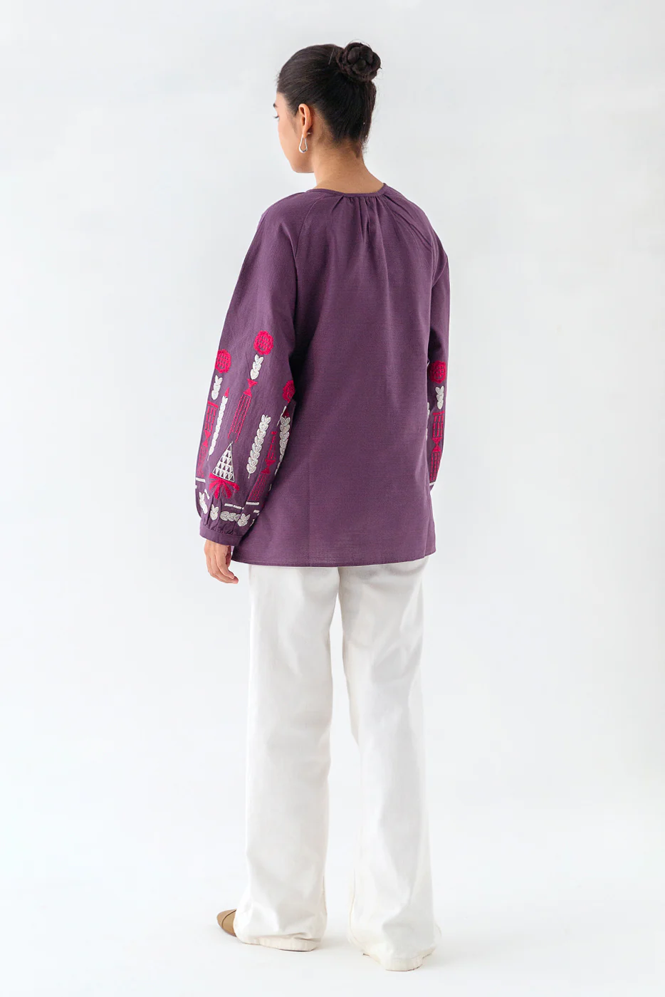 SLUB KHADDAR TOP (PRET) - Image 2