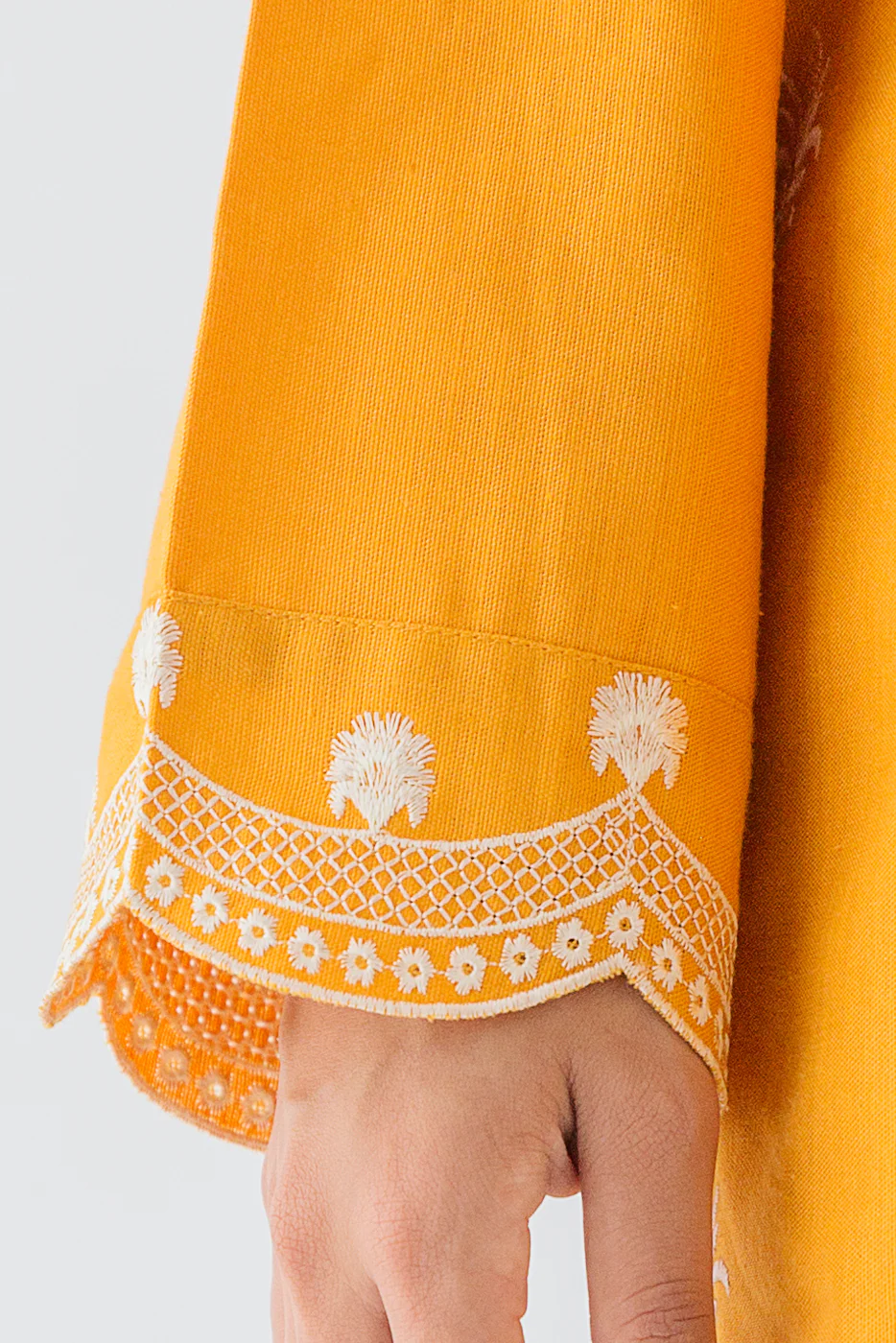 EMBROIDERED MULTI NEPS SHIRT (PRET) - Image 4