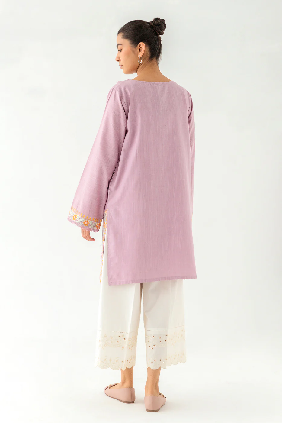 EMBROIDERED  SHIRT (PRET) - Image 3
