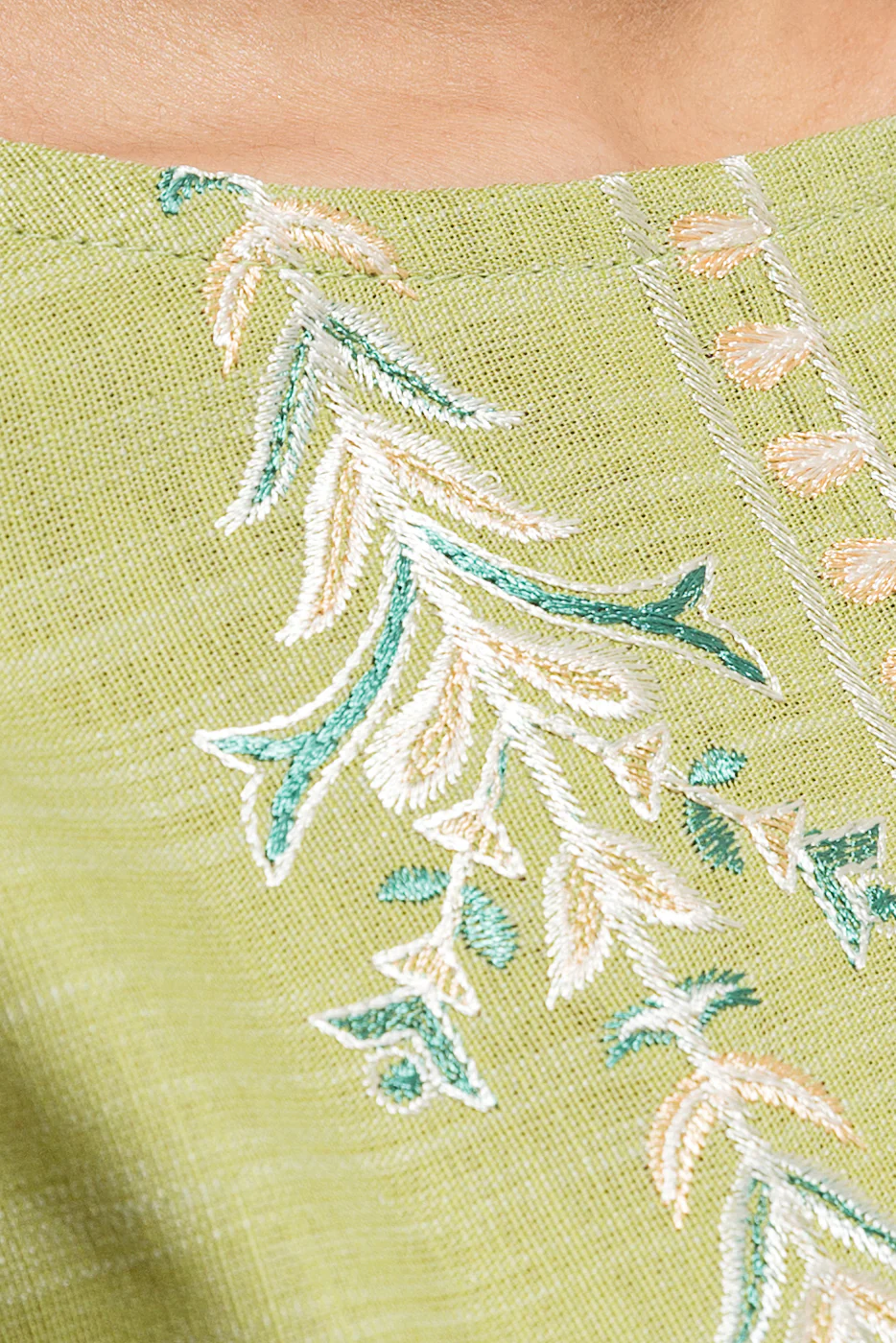 EMBROIDERED  SHIRT (PRET) - Image 3